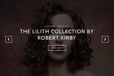 Robert Kirby's collection was featured by Professional Hairdresser Magazine