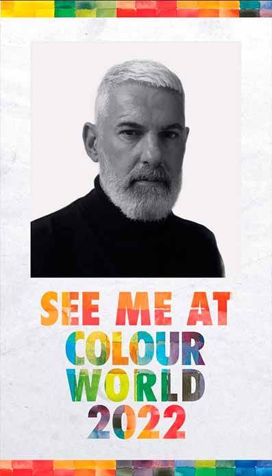Robert Kirby in Colour World in London 2022